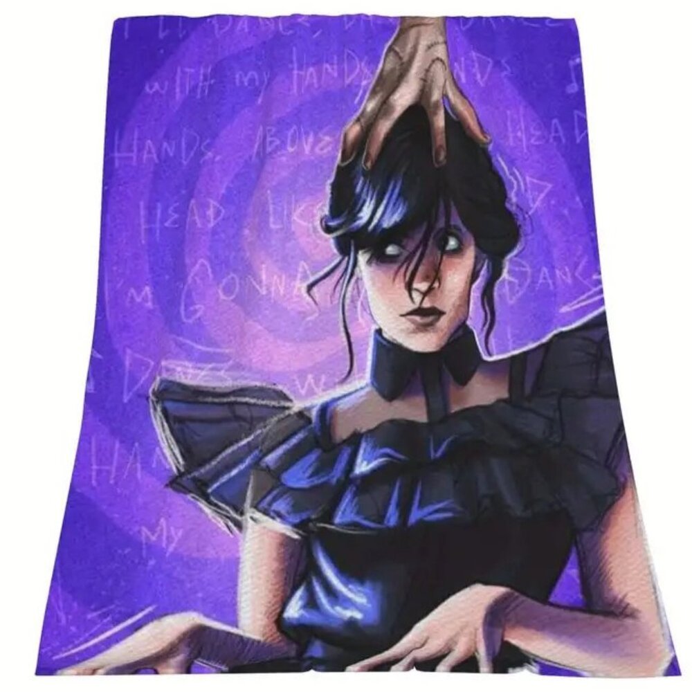 Brand New -- Wednesday Addams  big Plush blanket